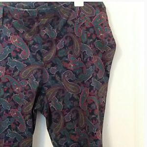 Faded Glory | Plus Size Paisley Legging Pant